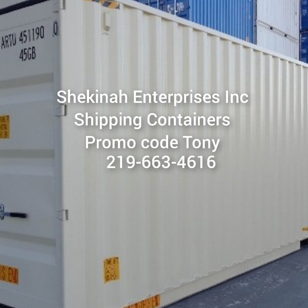 Shipping Container Shekinah Enterprises Inc Northwest Indiana